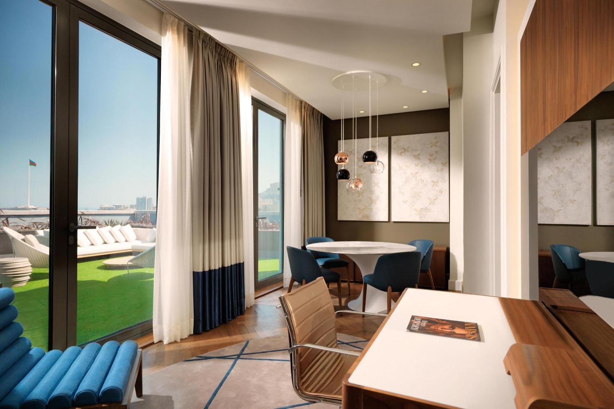 Sheraton Baku Intourist Exterior foto Interior of a penthouse apartment